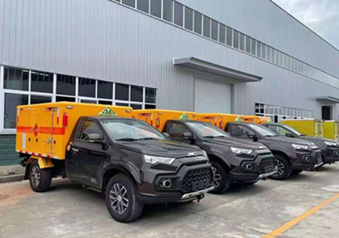 威海爆破器材运输车-保障安全与效率的关键
